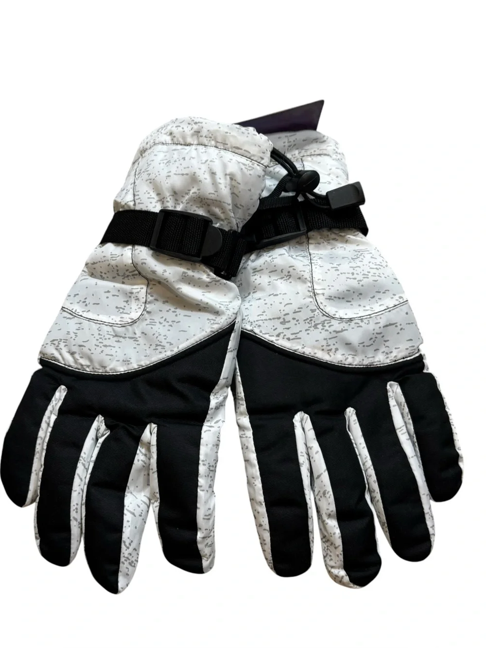 Brand new with Tags Ladies Huntworth Waterproof Gloves Black and White Small